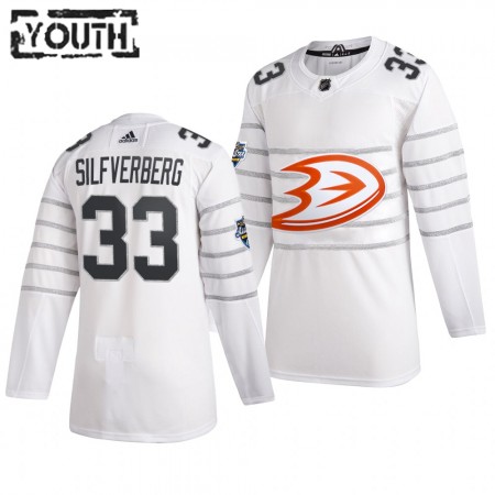 Camisola Anaheim Ducks Jakob Silfverberg 33 Cinza Adidas 2020 NHL All-Star Authentic - Criança